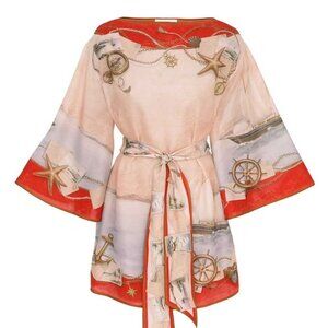 Zimmerman Matchmaker bow mini dress